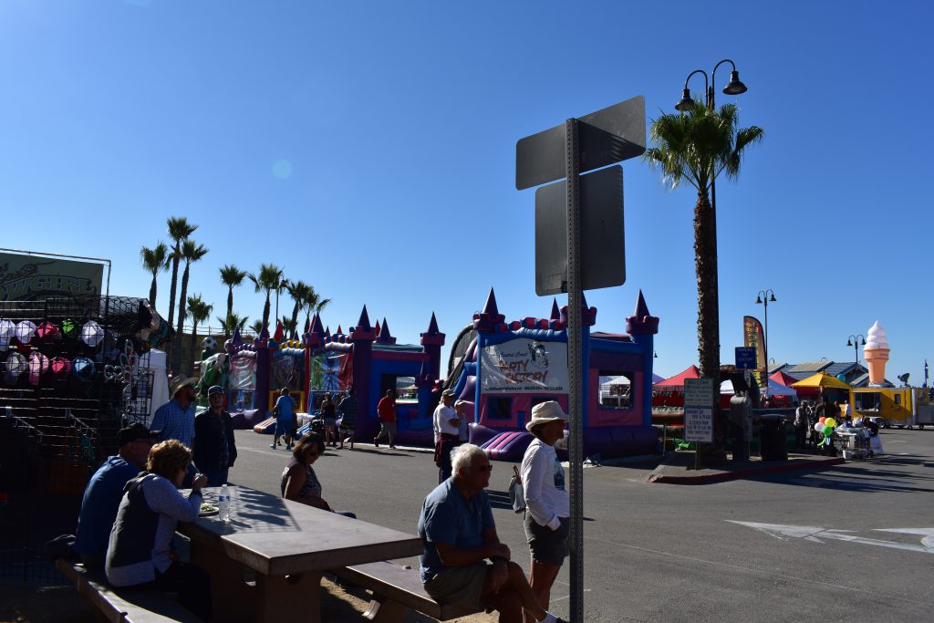 Kids' Zone at 2018 Pismo Beach Clam Festival