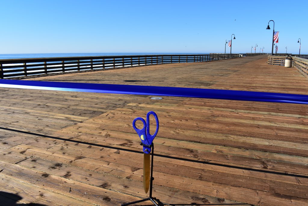 The Official City of Pismo Beach Ribbon Cutting Scissors