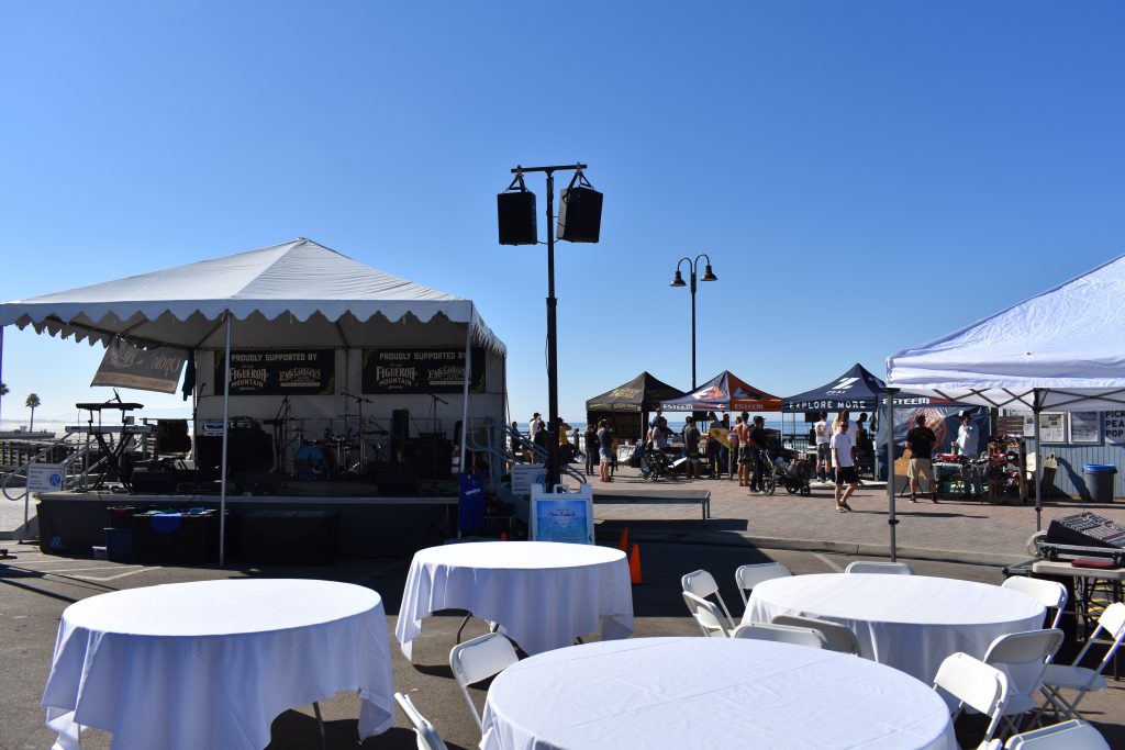 Live Music Stage Pismo Beach Clam Festival 2018